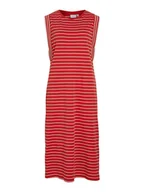 Sukienki - Vila Sukienka "Veriana" w kolorze czerwono-białym - miniaturka - grafika 1