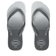 Klapki i japonki męskie - Japonki Havaianas 41319325002 Szary - miniaturka - grafika 1