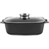 Brytfanny - Brytfanna aluminiowa japandi z/p 32x21x11cm 5,2l kod: 1II-BRY-32JAPANDI - miniaturka - grafika 1