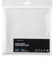Akcesoria do mycia samochodu - FX Protect Polar White Microfiber Towel  delikatna mikrofibra bez obszycia, 40x40cm, 320gsm - miniaturka - grafika 1
