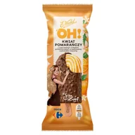 Lody i desery lodowe - E. Wedel Oh! Lody kwiat pomarańczy z sorbetem pomarańczowym w wedlowskiej czekoladzie mlecznej 90 ml - miniaturka - grafika 1