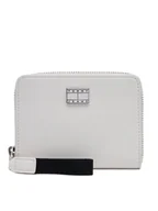 Portfele - Tommy Jeans Duży Portfel Damski Tjw American Cool Med Za AW0AW17298 Biały - miniaturka - grafika 1