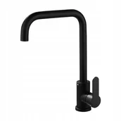 Baterie kuchenne - Delvant Sento Bateria Stojąca Kuchenna Stal Czarna - miniaturka - grafika 1