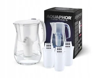 Dzbanek filtrujący Aquaphor Provence 4.2 l z licznikiem z 3 wkł. A5, biały - Dzbanki filtrujące - miniaturka - grafika 1