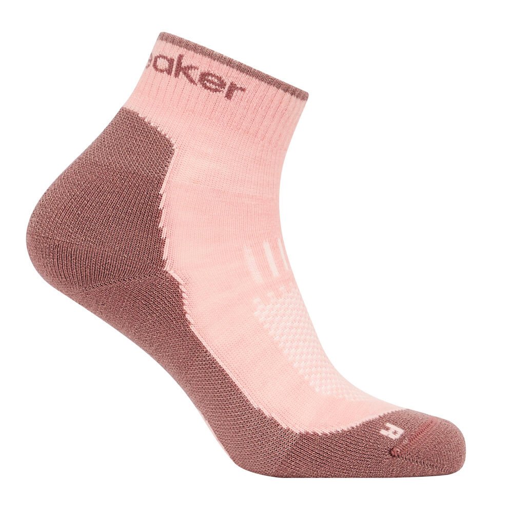 Skarpetki damskie Icebreaker Merino Hike+ Light Mini Blush/Summit S
