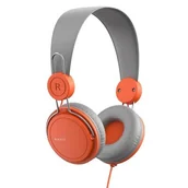 Słuchawki - HAVIT HV-H2198D Szaro-pomarańczowy - miniaturka - grafika 1