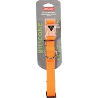 Obroże dla psów - Obroża silikonowa regulowana 25 mm pomarańczowy ZOLUX - miniaturka - grafika 1