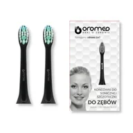 Końcówki do szczoteczek elektrycznych - Oromed Końcówka  oromed Końcówki do szczoteczki sonicznej ORO-BRUSH BLACK ORO-BRUSH BLACK - miniaturka - grafika 1