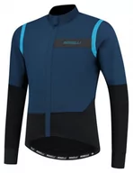 Kurtki męskie - Męska Kurtka Rowerowa Rogelli Winterjacket Infinite | Blue/Black - Rozmiar Xl - miniaturka - grafika 1