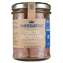 EMPERATRIZ Tuńczyk żółtopłetwy filety w zalewie 200 g (140 g) (słoik) - Konserwy i dania rybne - miniaturka - grafika 2