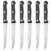 Noże kuchenne - Noże do steków zestaw noży kuchennych do grilla - miniaturka - grafika 1