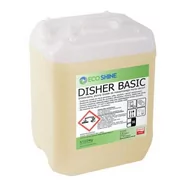 Środki do zmywarek - Eco Shine Płyn do Maszynowego Mycia Naczyń V=10L Disher Basic - miniaturka - grafika 1