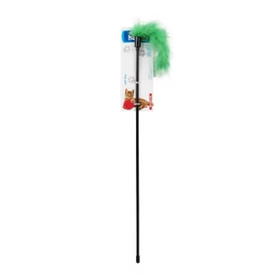 Zabawka wędka piórka Happet K042 50cm - Zabawki dla kotów - miniaturka - grafika 1
