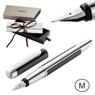 Pelikan Füllhalter PURA P40 M Anthrazit Faltschachtel 817134 - Pióra wieczne - miniaturka - grafika 1