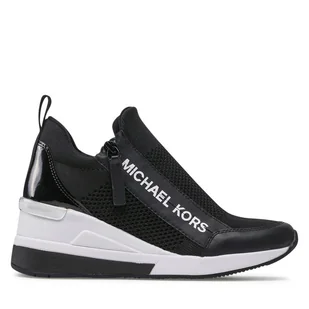 Sneakersy MICHAEL Michael Kors Willis Wedge Trainer 43S2WIFS1D Czarny - Sneakersy damskie - miniaturka - grafika 1
