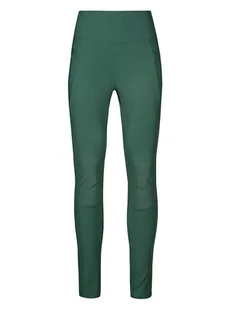 Halti Legginsy funkcyjne "Pallas II" w kolorze zielonym - Spodnie sportowe damskie - miniaturka - grafika 1