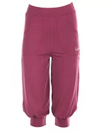 Spodnie damskie - WINSHAPE damskie spodnie treningowe Winshape damskie przewiewne spodnie treningowe 3/4-high waist-spodnie Wbe12, Winshape All-fit Style, fitness, czas wolny czerwony Berry-love M - miniaturka - grafika 1