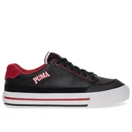 Buty sportowe męskie - Buty Puma Court Classic Vulc Retro Club 39508902 - czarne - miniaturka - grafika 1