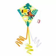 Zabawki i gry sportowe - Janod Latawiec Tropik-Wzór Toucan-Form Outdoor i Plaża - gra zręcznościowa od 5 lat, J03279, Wielokolorowy J03279 - miniaturka - grafika 1