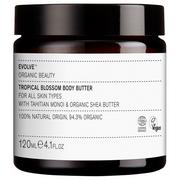 Balsamy i kremy do ciała - Organic Evolve Evolve Tropical Blossom Body Butter Masło do ciała 120 ml - miniaturka - grafika 1