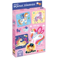 Układanki dla dzieci - CzuCzu Puzzle. Bajkowe jednorożce K008035 - puzzle - miniaturka - grafika 1