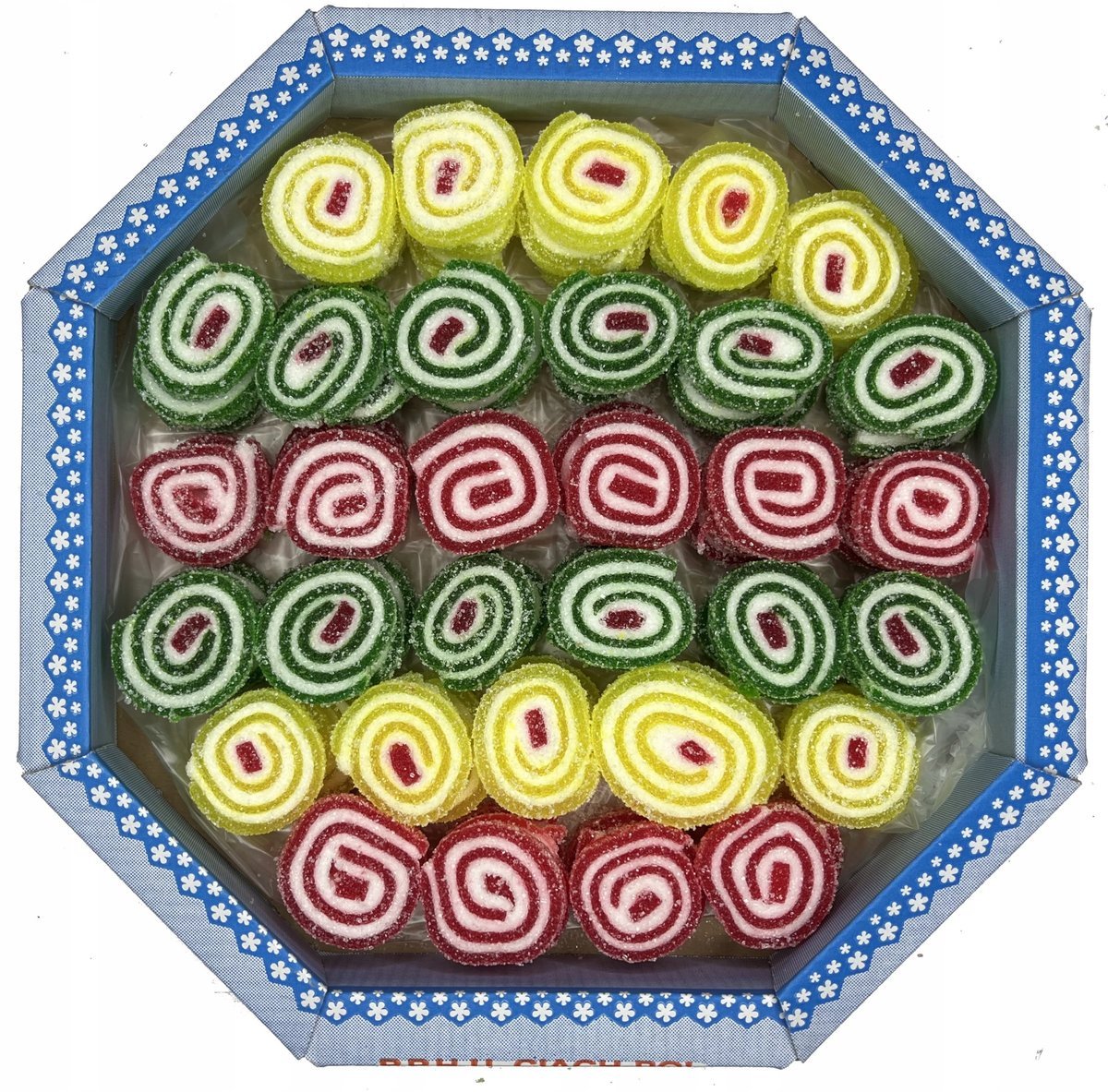 Ciach-pol Galaretka w cukrze 8 kąt ślimaczki Ciach pol 1,2 kg 1200 g