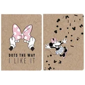 Zeszyty szkolne - Zeszyt A5/60K linia Kraft Liner Minnie (5szt) - Beniamin - miniaturka - grafika 1