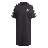 Sukienki - adidas Damska sukienka chłopięca z 3 paskami i pojedynczym dżersejem - miniaturka - grafika 1
