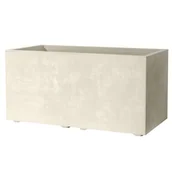 Donice - Donica Millenium rynna 59 cm kremowy - miniaturka - grafika 1