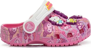 Crocs Klapki dziecięce Crocs Hello Kitty Clog 208025-680 - Buty dla dziewczynek - miniaturka - grafika 1