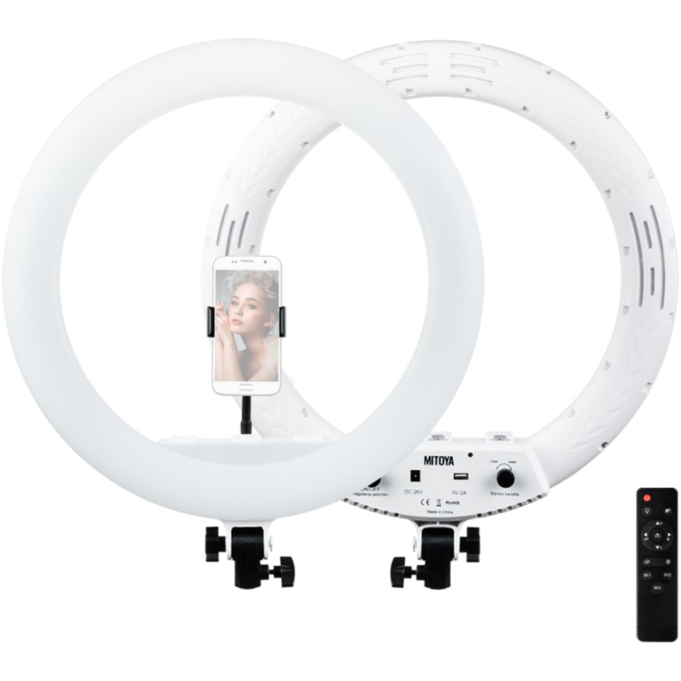 MITOYA MTY-18C Lampa pierścieniowa LED Ring 45cm 2700-6500K