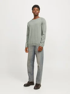 Jack & Jones Sweter w kolorze szarym - Swetry męskie - miniaturka - grafika 1