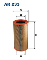 Filtry powietrza - Filtron AR 233 FILTR POWIETRZA - miniaturka - grafika 1