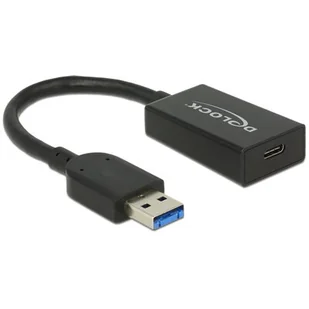Delock 65698 kabel USB 0,15 m 3.2 Gen 2 (3.1 Gen 2) USB A USB C Czarny, Adapter - Kable komputerowe i do monitorów - miniaturka - grafika 1
