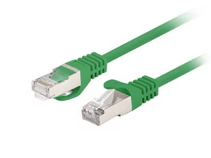 Lanberg, Patchcord KAT.6 FTP 1m Fluke Passed, zielony, 10-pack - Pozostałe akcesoria sieciowe - miniaturka - grafika 1