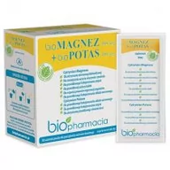Witaminy i minerały - Biopharmacia bioMagnez 300 mg + bioPotas 300 mg Suplement diety 30 sasz. - miniaturka - grafika 1