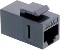 Akcesoria do serwerów - LOGILINK- Przejściówka Keystone 2 x RJ45 Cat.6 UTP, snap-in mounting - miniaturka - grafika 1