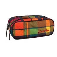 Piórniki - CoolPack SASZETKA PODWÓJNA, CLEVER, SUNSET CHECK, 2017 - miniaturka - grafika 1