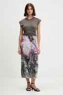 Sukienki - Desigual sukienka WALLS LACROIX kolor szary midi prosta 25WWVK05 - miniaturka - grafika 1