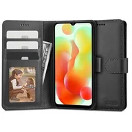 Etui i futerały do telefonów - Etui TECH-PROTECT Wallet do Xiaomi Redmi 12C Czarny - miniaturka - grafika 1