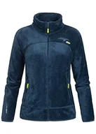 Kurtki damskie - Geographical Norway Upaline Lady - Ciepły damski polar z zamkiem błyskawicznym - Jesień Zimowa ciepła kurtka damska - Długi rękaw miękki futro sweter na zewnątrz - miniaturka - grafika 1