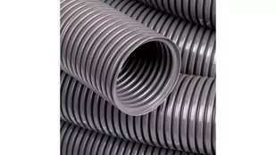 ElettroCanali Rura karbowana 750N do zalewania betonem samogasnąca szara z pilotem i smarowaniem fi 32mm -5 C +90 C /50m/ ECICTA32T - Kanały kablowe - miniaturka - grafika 1