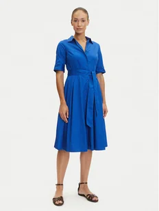 Tatuum Sukienka koszulowa Niki T2503.205 Niebieski Regular Fit - Sukienki - miniaturka - grafika 1