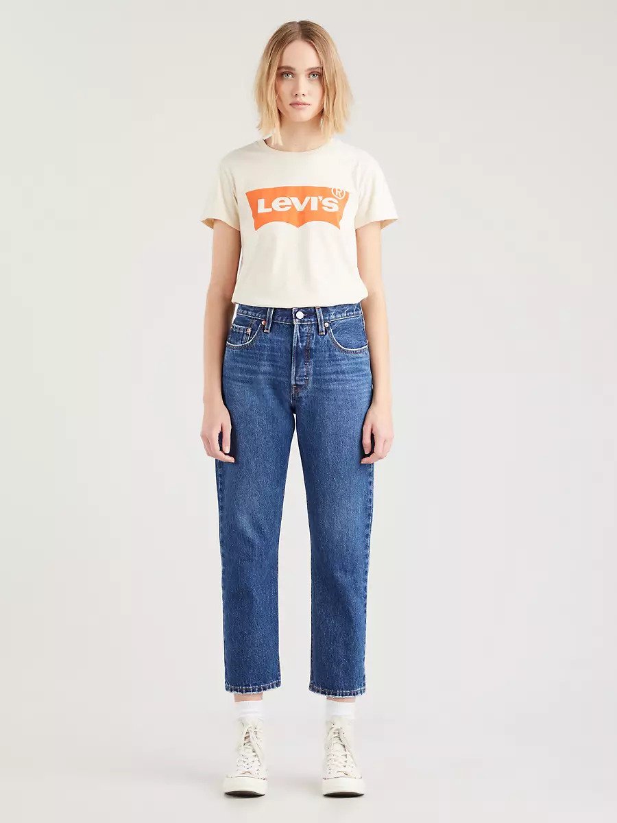 Jeansy Levi's 501 Crop Orinda Troy Horse 36200-0224 30 30