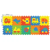 Puzzle - Smily Play, Mata piankowa Pojazdy - miniaturka - grafika 1