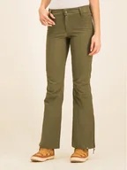 Spodnie narciarskie - Roxy Spodnie snowboardowe Creek ERJTP03089 Zielony Skinny Fit - miniaturka - grafika 1