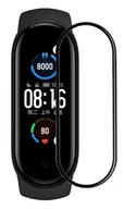 Akcesoria do smartwatchy - Szkło Hybrydowe Full Glue 5D Do Xiaomi Mi Band 7 Czarny - miniaturka - grafika 1