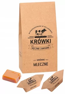 Krówki Ciągutki Mleczne W Torebce 350G - Cukierki - miniaturka - grafika 1