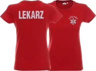 Odzież robocza - Promostars LPP - Koszulka ratownicza czerwona damska odblaskowa - miniaturka - grafika 1