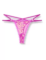 Majtki damskie - Dagi Damskie stringi z koronką, różowe, M, Rosa, M - miniaturka - grafika 1